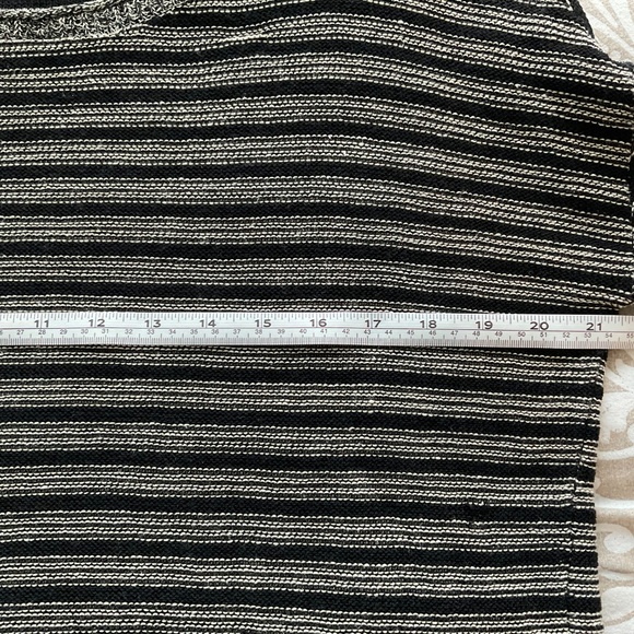 Eileen Fisher linen blend striped sweater size XS (S-M) - Picture 5 of 10